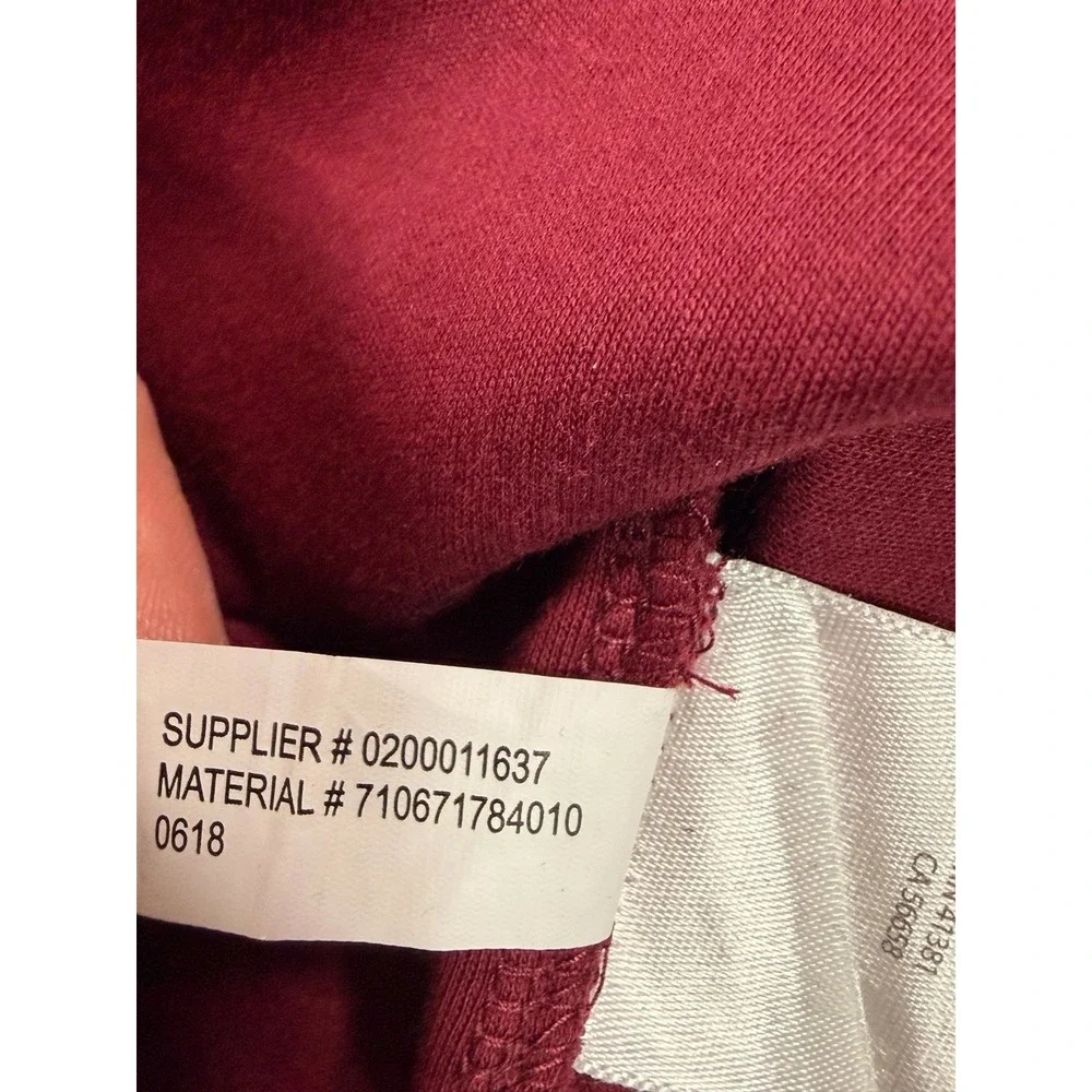 Polo Ralph Lauren Classic Fit Long Sleeve Polo Shirt Burgundy Red XXL Cotton